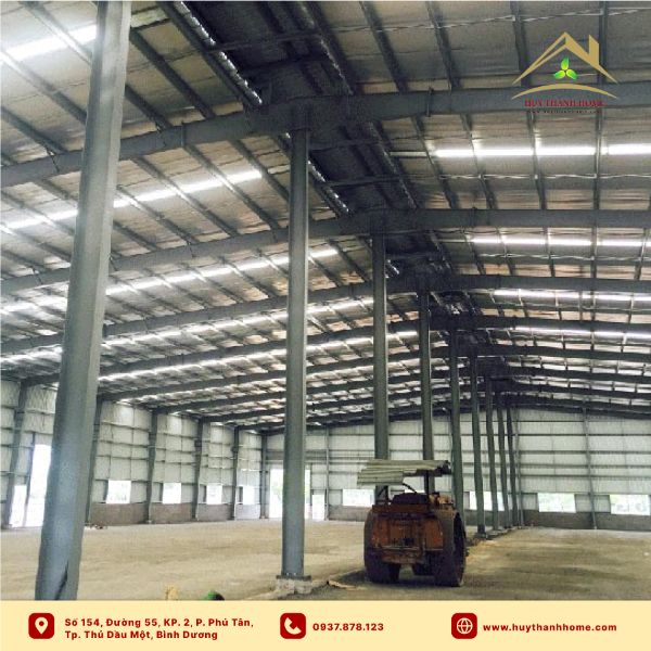 Thi công thiết kế nhà xưởng uy tín tại Bình Dương