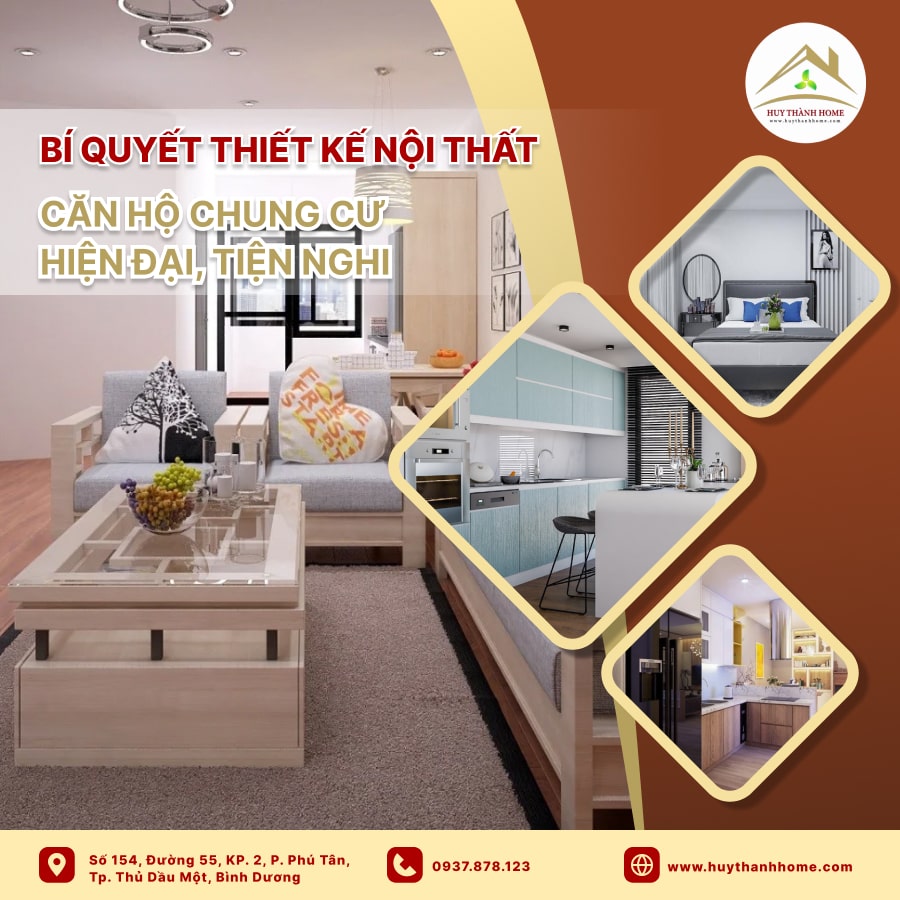 thiết kế nội thất căn hộ chung cư