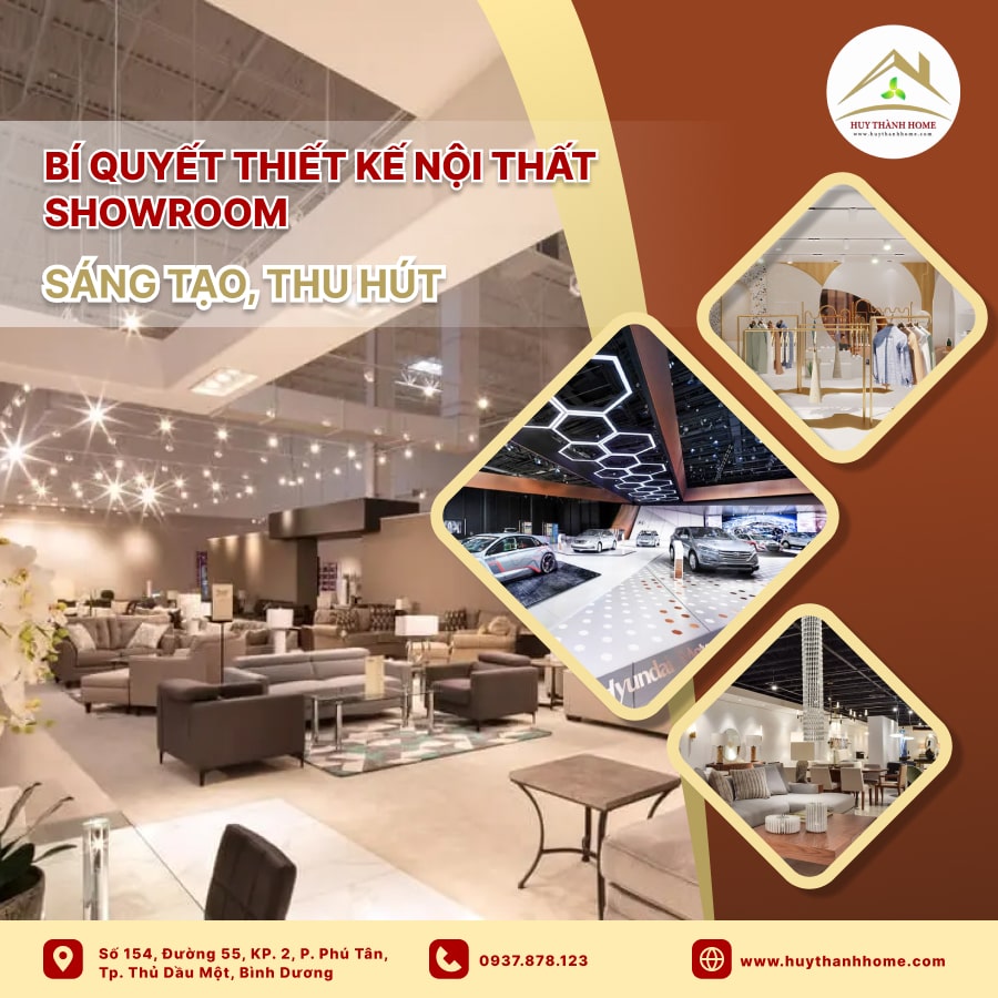 thiết kế nội thất showroom