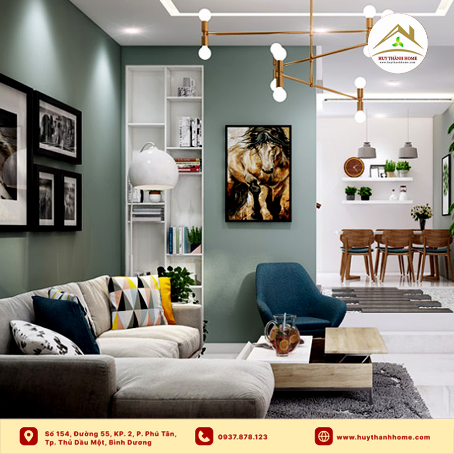 Thiết kế nội thất nhà cấp 4 phong cách eco