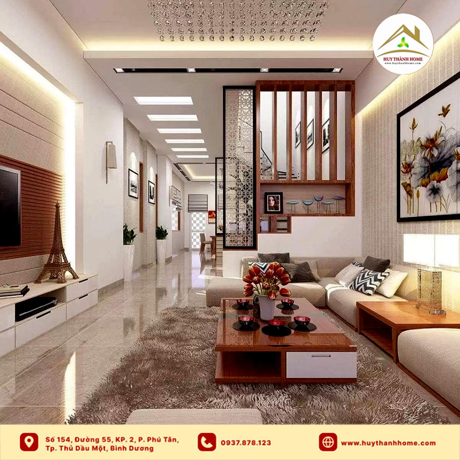 Thiết kế nội thất nhà cấp 4 phong cách kết hợp