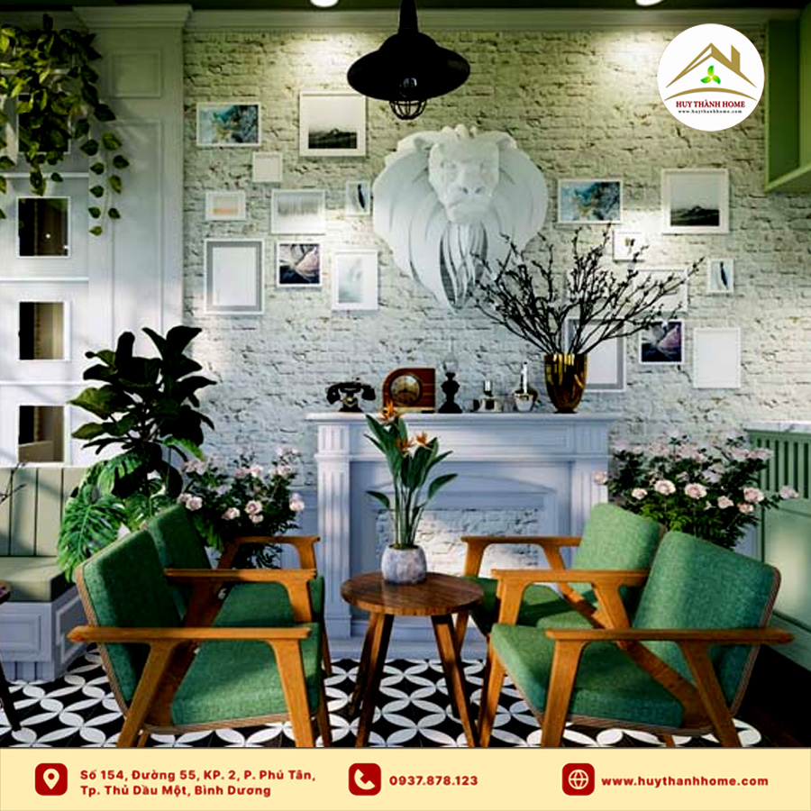 Thiết kế nội thất nhà cấp 4 phong cách tropical