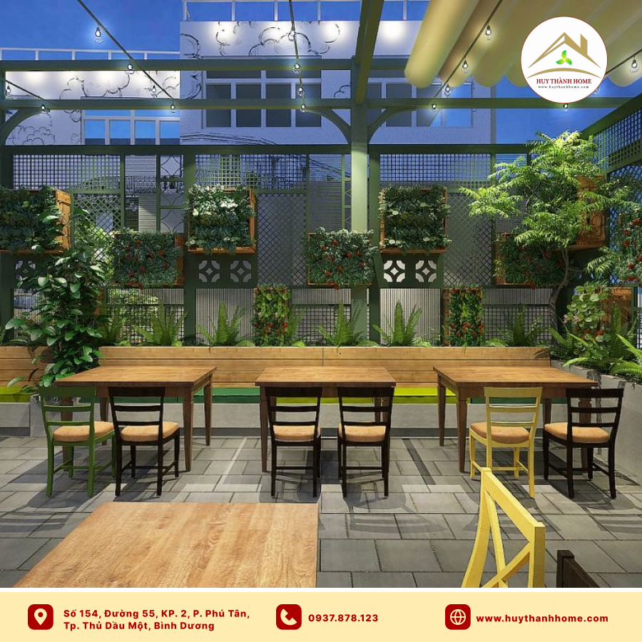 Thiết kế nội thất nhà hàng (2)