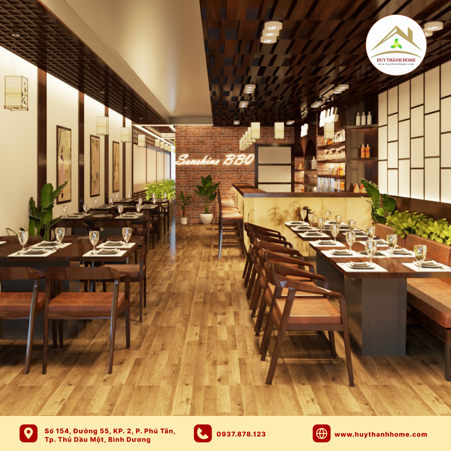 Thiết kế nội thất nhà hàng (6)