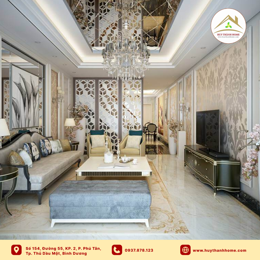thiết kế nội thất phòng khách nhà ống (1)