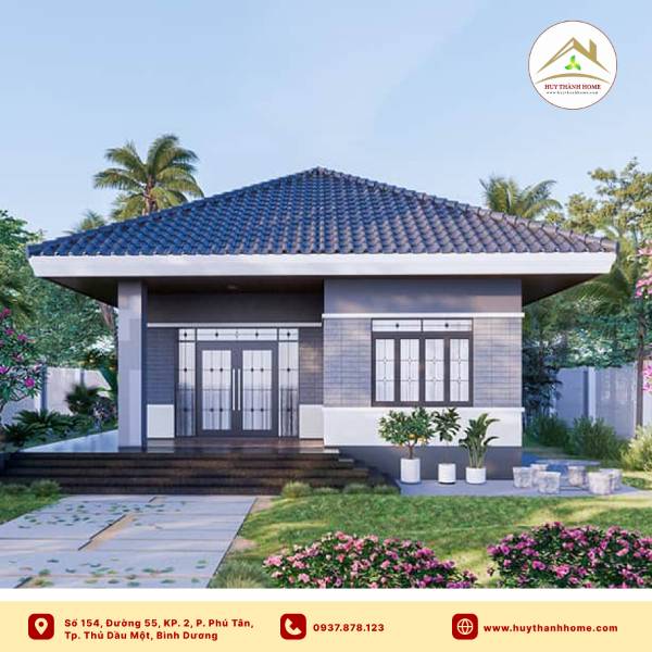 Biệt thự vườn minimalist thiết kế hiện đại, sang trọng